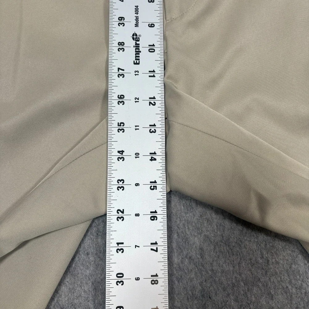 Oxford Golf Super Dry Men's Golf Pants Size 42/30 Flat Front Khakis Slash Pocket